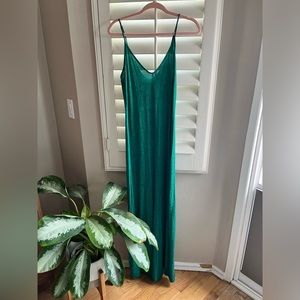 Mossimo green maxi dress